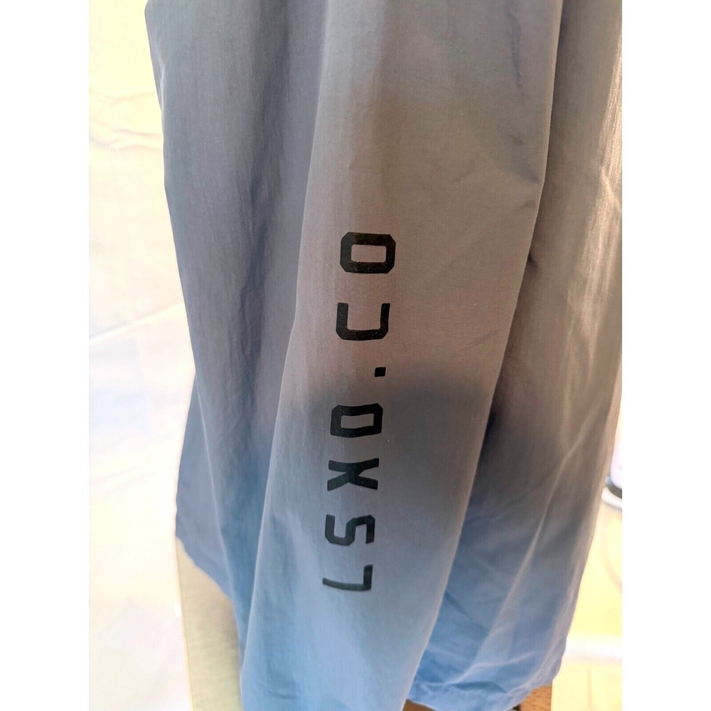 LSKD Pullover Windbreaker Lightweight Anorak Jacket Activewear‎ Gray M - Picture 3 of 4